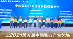 祝贺三明海斯福获得中国氟硅有机材料工业协会颁发的多项大奖