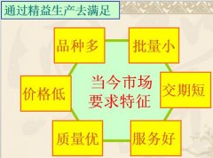 <b>精益生产单件流模式的稳定化发展</b>